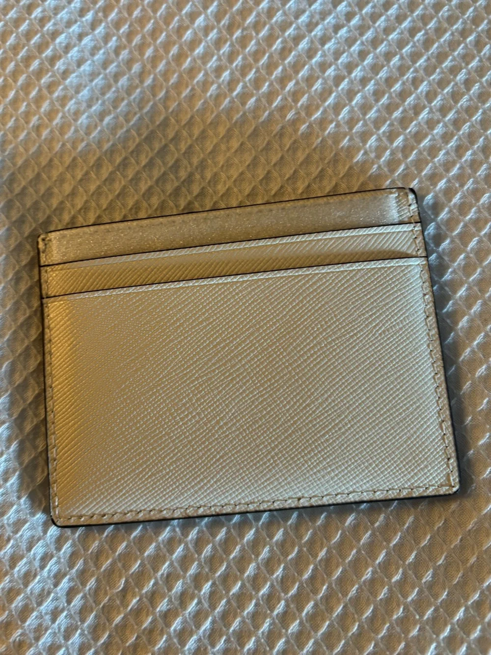 NWT Kate Spade Small Slim Card Holder• Meringue